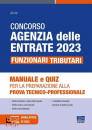 MAGGIOLI, Agenzia delle Entrate 2023 Funzionari tributari