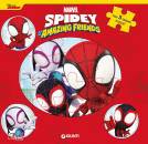 immagine di Spidey e i suoi fantastici amici Libro maxi puzzle