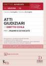 CARINGELLA - ..., Atti giudiziari di diritto civile Esame avvocato