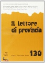 AA.VV., Il lettore di provincia vol. 130