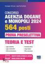 COTRUVO - TRAMONTANO, 564 posti Agenzia Dogane e Monopoli 2024