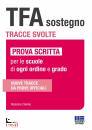 CALVINO ROSANNA, TFA sostegno Tracce svolte Prova scritta ...