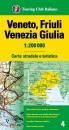 immagine di Veneto, Friuli Venezia Giulia 1:200.000