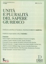 DIKE, Unit e pluralit del sapere giuridico - UPS1/202, Dike, Roma 2025