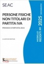 CENTRO STUDI SEAC, Persone fisiche non titolari di partita IVA 2025, Seac, Trento 2025