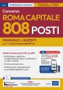 immagine di 808 posti Roma Capitale manuale prova preselettiva
