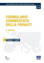 CASSANO - TRIPODI -., Formulario commentato della privacy