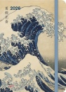 NEUMANN VERLAGE, Agenda 16x22 cm Hokusai 2026