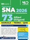 NEL DIRITTO, 73 allievi dirigenti SNA 2026 Manuale teoria quiz