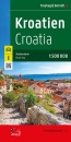 , Croazia - Kroatien Carta stradale  1:500.000