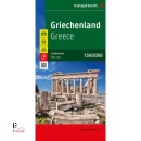 FREYTAG & BERNDT, Grecia carta stradale 1:500.000