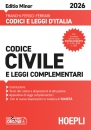 immagine di Codice civile e leggi complementari 2026 Ed. minor