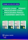 PACCHETTO, 4 codici per Esame Avvocato 2026 + addende