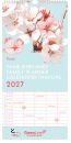NEUMANN, Family planner 22x45 cm floral 2027