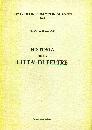 BERTONDELLI GIROLAMO, Historia della citt di Feltre