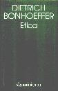 BONHOEFFER D., Etica